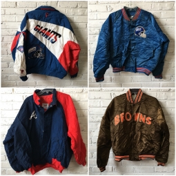 Pro Sports team Jackets-FOR SALE IN THE WAREHOUSE ONLY